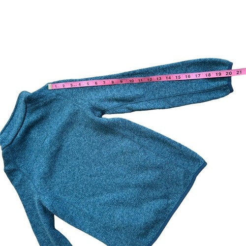 Browning Sweater Gilson Boys 3 Button Henley Blue Sweater Front Pocket Size: L - Picture 10 of 12