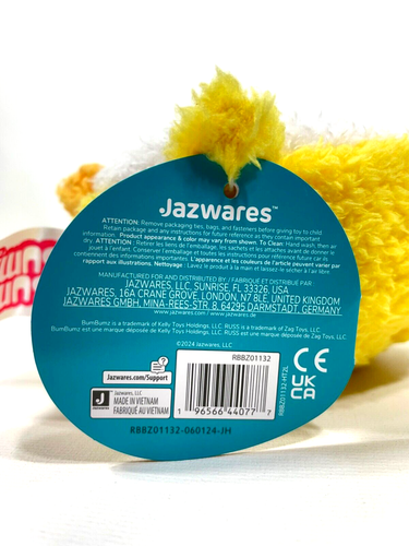 BumBumz LEAH LEMON LemonadeBumz 4.5" Plush - Picture 9 of 9