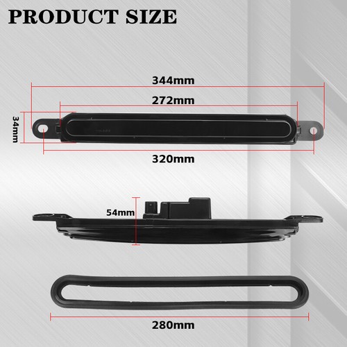 Luz de freno LED para maletero 3ª lámpara de parada trasera para Mitsubishi Lancer 2008-2016 - Imagen 2 de 14