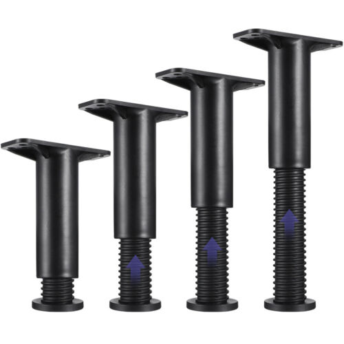 4Pcs Bed Frame Legs Adjustable Height Center Support Leg Bed Center Support Leg - Picture 2 of 12