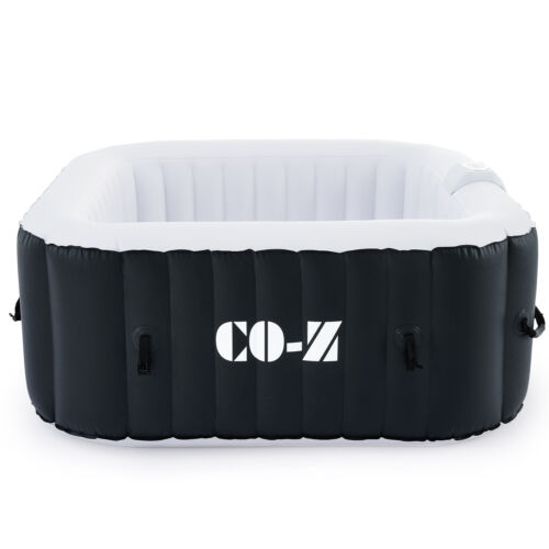 CO-Z Portable Inflatable Hot Tub Spa 130 Air Jets w Pump & Cover 2-6 Person New - Picture 14 of 71
