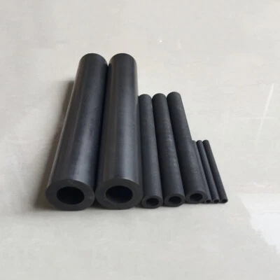 1pcs High Purity Density Graphite Rod Cylinder Tube Graphite tube Blowpipe - Bild 1 von 4