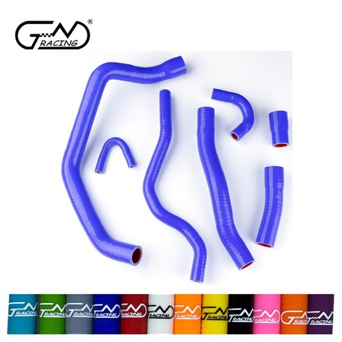 Fit 2007 2008 Yamaha YZFR1 YZF R1 YZF-R1 Silicone Radiator Cooling Hose Black - Picture 2 of 11