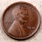 1914-S Lincoln Wheat Penny Cent // Very Fine (VF) // Key Date! (W271)