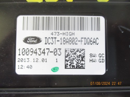 2012-16 Ford F250 F350 Radio Heat/AC Control Panel DC3T-18A802-FDQ6AC - Imagen 3 de 3