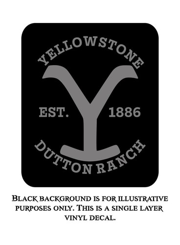 Yellowstone, Dutton, Montana, John, Kayce, Beth, Rip, Vinyl, Decal, Sticker - Picture 13 of 135