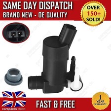 FORD FOCUS MK2 WINDSCREEN WASHER PUMP FRONT & REAR DUAL TWIN OUTLET 2004-2012