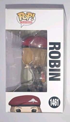 Funko Pop Stranger Things Robin with Cocktail 1461 Season 4 Figure Netflix Nuovo - Imagen 2 de 6