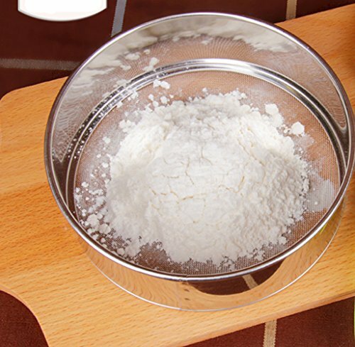 6 Zoll Mehlsieb Edelstahl Rundmehlsieb Sieb Sieb mit 40 Maschen 6 Zoll - Bild 5 von 8