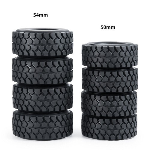 1.0'' Tires & Beadlock Wheel Rims for 1/24 RC Crawler Car Axial SCX24 Model Car - Picture 48 of 60