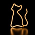 Northlight 9" White Cat LED Neon Style Sign