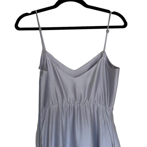 show me your mumu faith maxikleid silber luxus satin damen xsmall xs - Bild 6 von 10
