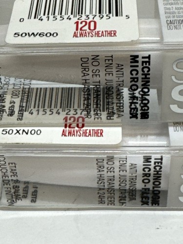 2 maybelline superstay 24 couleur 120 always heather scuffed packaging - Picture 2 of 3