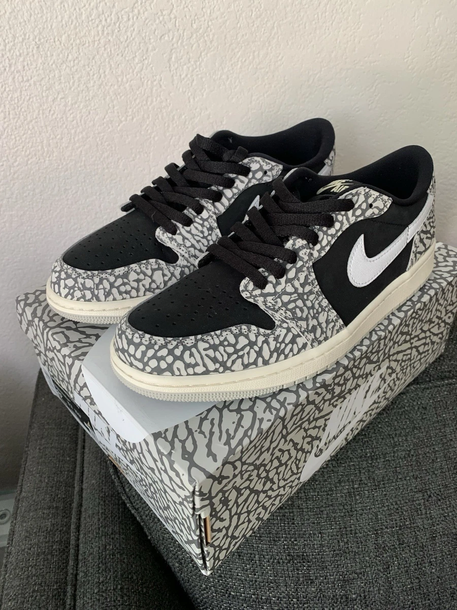 Jordan 1 Retro OG Low Black Cement for Sale | Authenticity