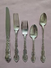 Gorham Strasbourg Sterling Silver 5 Pc Place Setting No Monogram 1897 Pattern