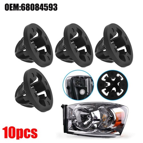 High Quality Fastener Clips Clips Mount Clip Rear 11mm 19mm 2500 Black - Picture 2 of 12
