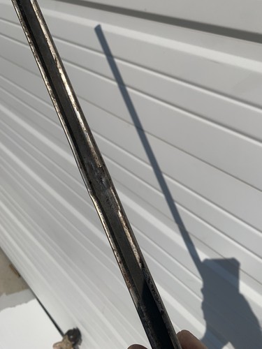 1971-74 DENTED American Motors AMC Javelin Stainless HOOD TRIM MOLDING Moulding - Picture 7 of 19