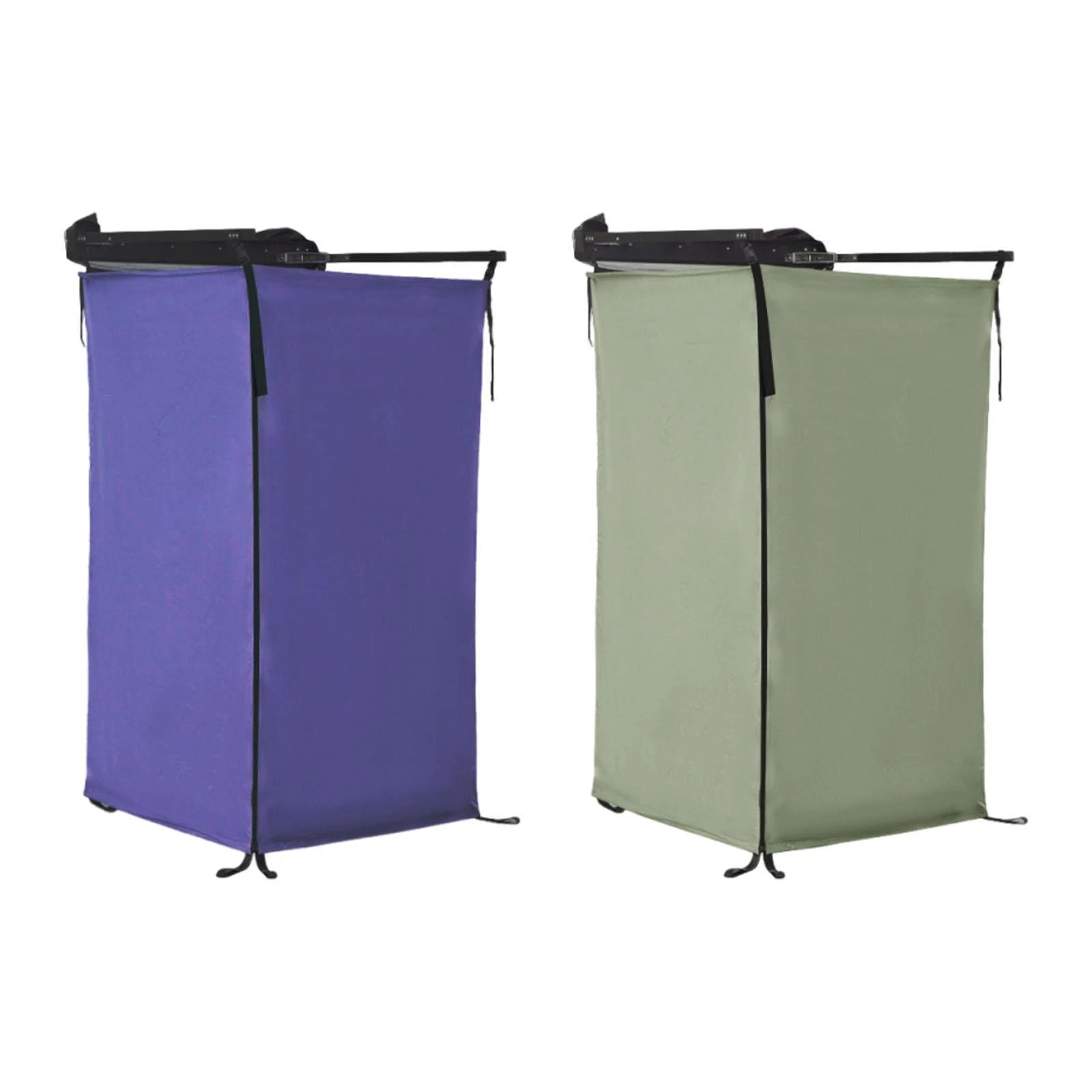 Vehicle Side Shower Tent Restroom Portable Toilet Stall Camping Bath Tent Shower