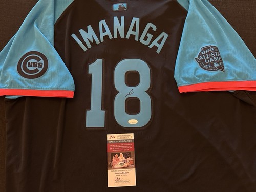 Shota Imanaga signiert Authentic 2024 All Star Game Trikot Cubs Autogramm ~ JSA COA - Bild 3 von 6