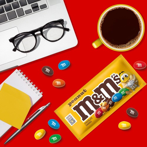 Paquete a granel de caramelos de chocolate 48 bolsas envueltas individualmente 1,74 oz - Imagen 6 de 9