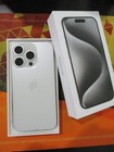 Apple iPhone 15 Pro 128GB biały tytan fabrycznie odblokowany nowy otwarty box 95% batry