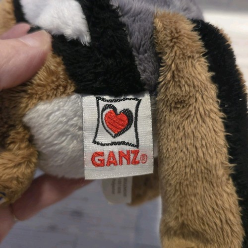 Ganz Webkinz HM217 braunes Streifenhörnchen Plüschtier Stofftier ohne Code im Ruhestand - Bild 7 von 11