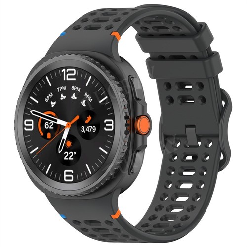 Silicone Nylon Wristband Strap for Samsung Galaxy Watch 8 40 44mm 8 Classic 46mm - Picture 402 of 679