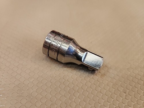 Snap On 1/2" Drive 2" SHORT MIDGET Chrome Friction Ball Extension USA SX2
