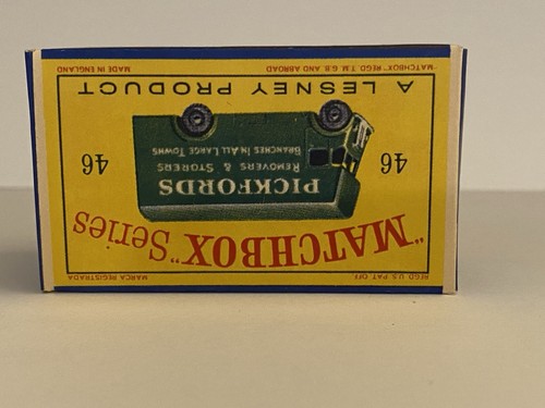 Matchbox Lesney No.46 B D Series Box A Quality “REPRODUCTION BOX” - Picture 3 of 6