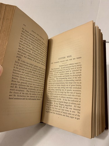 1866 “Across the Continent” Samuel Bowles w/ Map - Yosemite, Mormon Interest - Picture 14 of 18