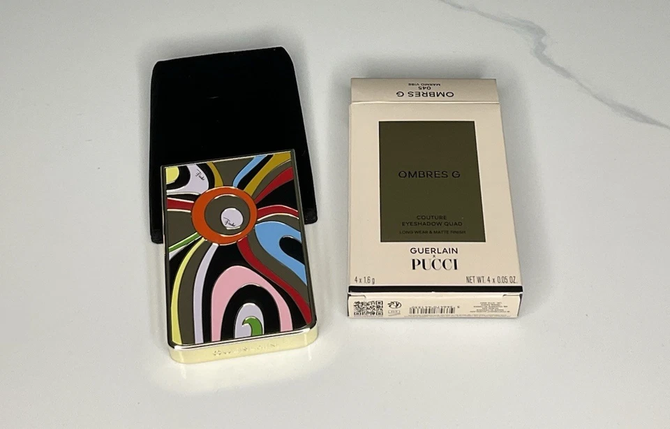 Guerlain X Pucci Ombres G Marmo Vibe 045 Edición Limitada Foto 3 de 4