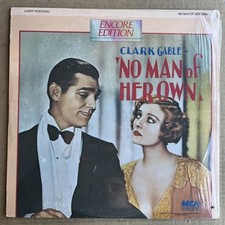 No Man of Her Own Laserdisc 