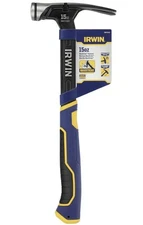 Irwin Tools IRWIN Hammer Max Strike 15oz High Velocity Steel Hammer IWHT51015