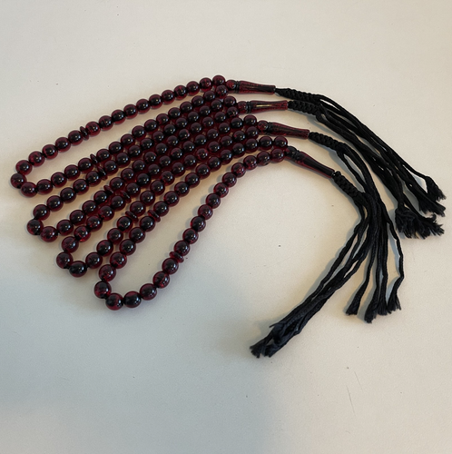 Lot 4 Subha Tasbeeh Afghanistan Beads Pray Misbaha Muslim Islam ZIKAR Allah Deen - Picture 4 of 10