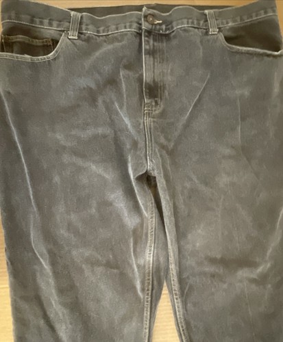 Mens Faded Glory Black Original Fit Cotton Jeans Size 46x28 (actual) - Picture 7 of 15