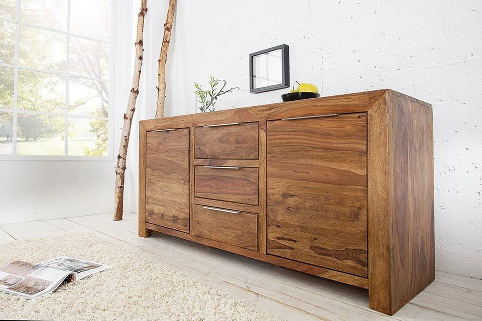 Massives Sideboard Holz Wohnzimmer Flur - Bild 2 von 2