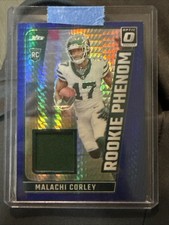 2024 Panini Donruss Optic - Rookie Phenom Malachi Corley #RPB-MCY Blue Hyper