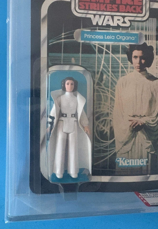 STAR WARS 1980 KENNER PRINCESA LEIA ORGANA 41 ESPALDA C AFA 80 SIN PERFORAR Foto 3 de 4