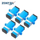 10 x Fibre Optic Patch Panel Adapters SC LC FC UPC APC Flanged Simplex Duplex