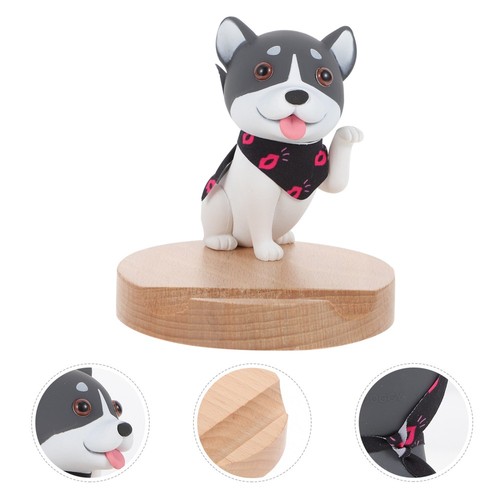 Cartoon Dog Mobiltelefonhalter Kawaii Telefonständer Handyhalter-Dekoration - 第 7/12 張圖片
