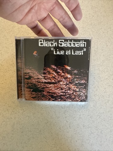 Black Sabbath w/ Ozzy Live At Last (1980) 1996 Remastered CD UK Import Disc VG+ - Foto 11 di 12