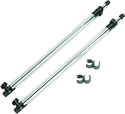 ® Nuevos postes de soporte trasero Bimini ajustables, postes de soporte de aluminio de 1", se adaptan a la mayoría de los T - Imagen 10 de 12