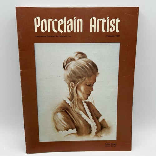 Lot of 9 Vintage Porcelain Artist Magazines 1980, 1981 - Foto 6 di 10