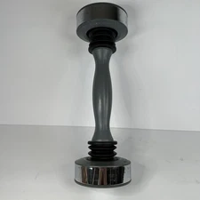 Shake Weight 5lb Pound Dumbbell  Grey Exercise Work Out Unisex Fitness 