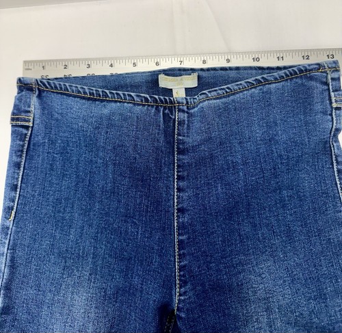 Chelsea & Violet Girls Stretch Jeans Size Large Flare Leg Boho CV438300 Blue - Picture 4 of 10
