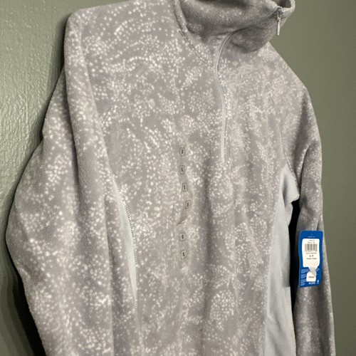 NEW Columbia Women 1/2 Zip Pullover Sweater Polyester Gray S Artic Air Fleece - Picture 5 of 13