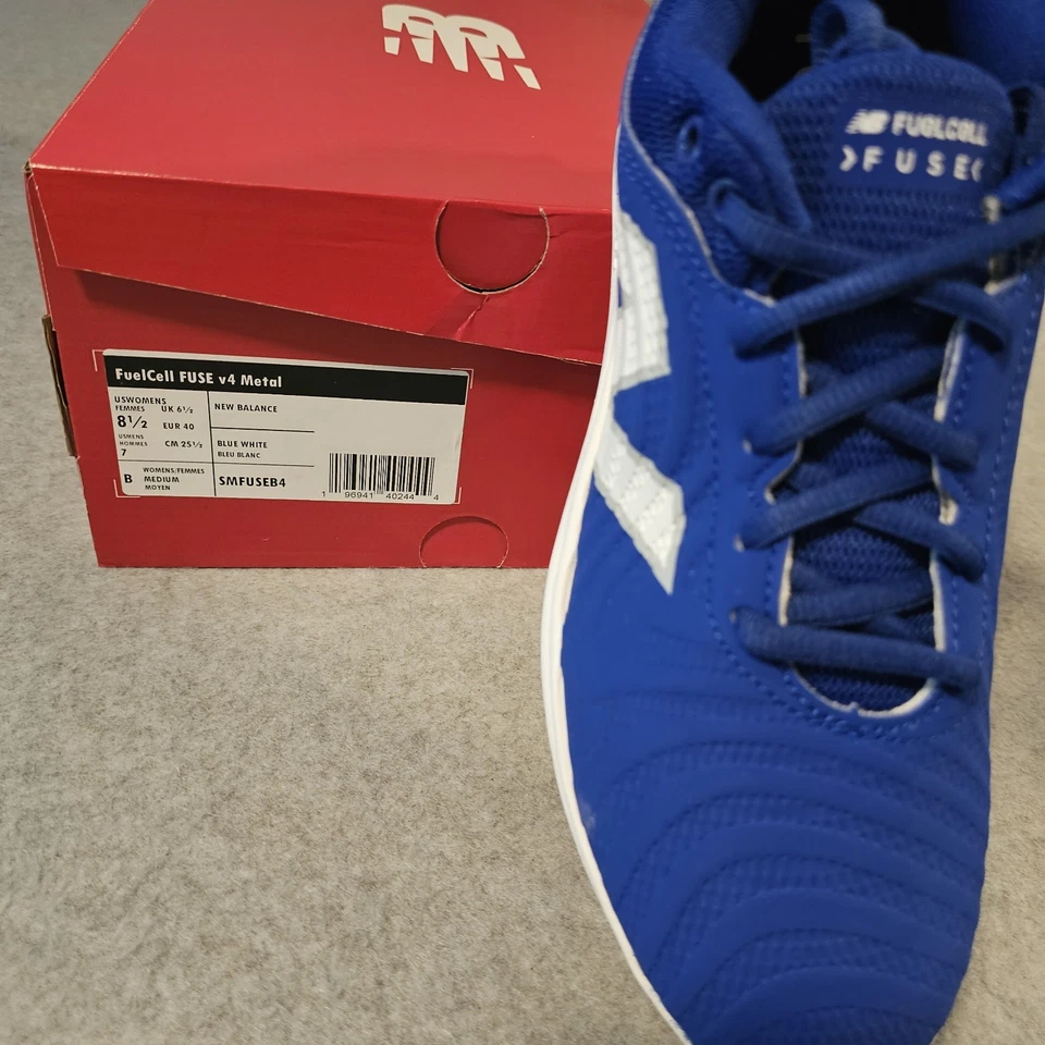 New Balance FuelCell Fuse V4 Metal Softball Fast Pitch Turf Shoe Size 8.5 NIB - Image 3 of 4