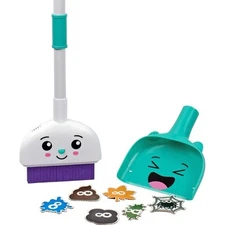 Kidz Delight I22507US2 Silly Sam and Broom Playset