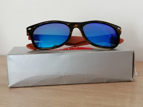 RAY BAN NEW WAYFARER * SONNENBRILLE**RB 2132 / 55-18 * POLARISIERT/ GLÄSER NEU - Bild 10 von 12