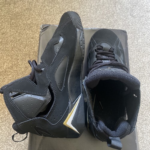 Nike Air Jordan True Flight Black White Gold 343795-017 Größe UK 5,5 Jugend - Bild 11 von 16